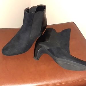 Black Suede Ankle Boots
